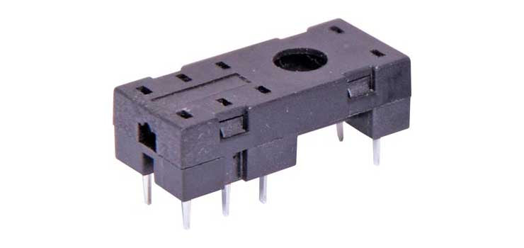 DPDT PCB Mount Relay Base