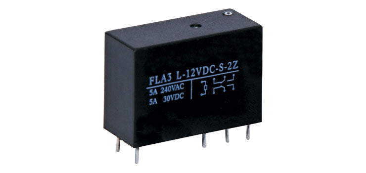 5A 12VDC DPDT PCB Mount Relay