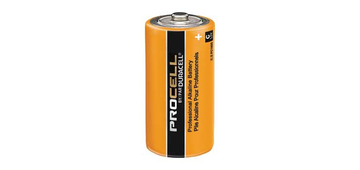 C Duracell Alkaline Battery