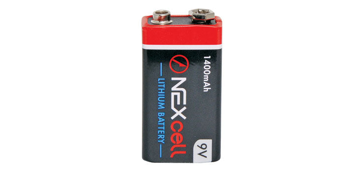 9V Nexcell Lithium Battery