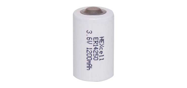 3.6V 1200mAh ER14250 Lithium Battery