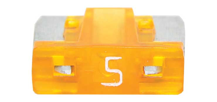 5A Orange Low Profile Mini Blade Fuse