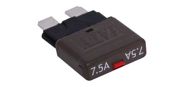 7.5A 12V-24V DC Circuit Breaker Blade Fuse Type