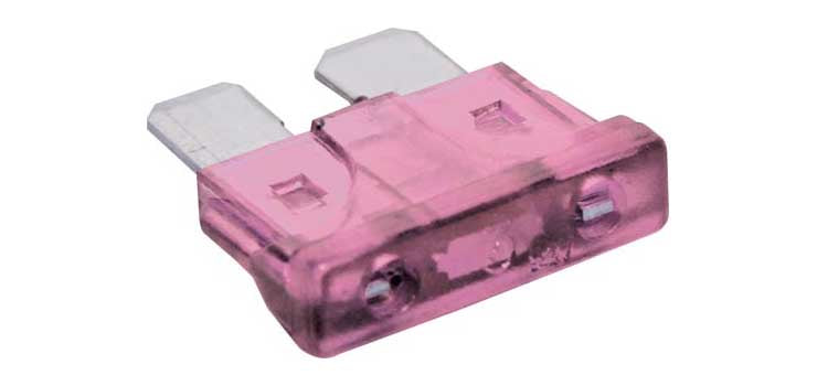 4A Pink Automotive Blade Fuse