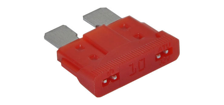 10A Red Automotive Blade Fuse