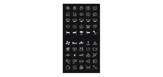 Marine Icon Labels To Suit S1026-9