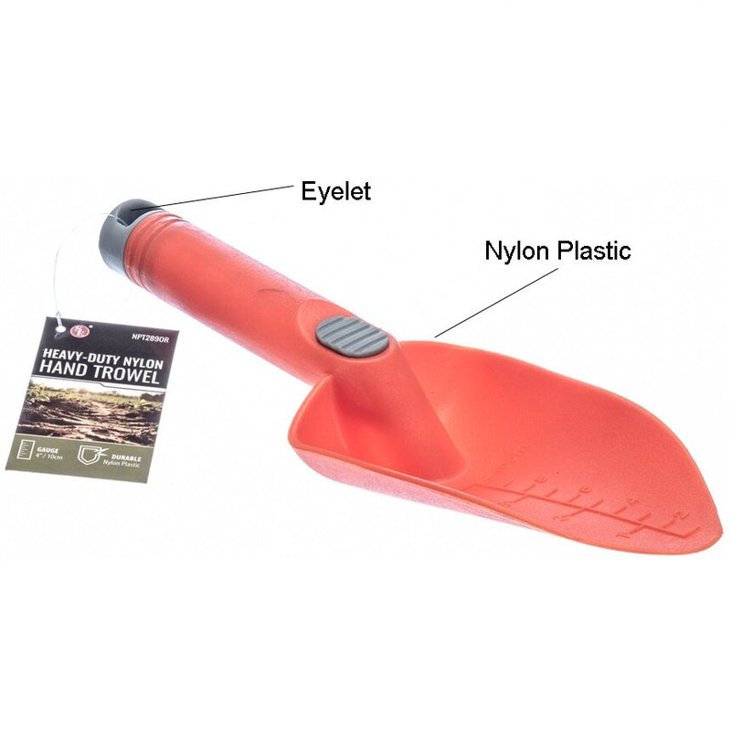Trowel/Scoop 11" Nylon Plastic Hand Held - Orange SQ4062727