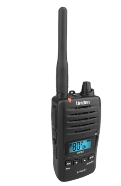UNIDEN 80Ch UHF Waterproof CB 5W Handheld Radio UH850