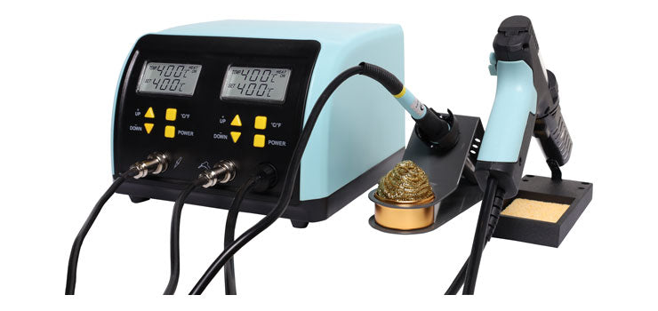 Combination 60W Soldering & 90W Vacuum Desoldering Station