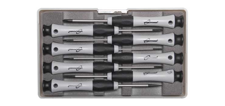 8 Piece Mini Phillips / Flat Blade Screwdriver Set