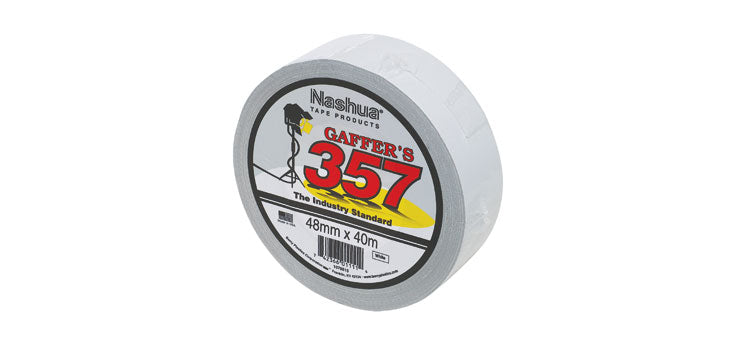 Nashua 357 Gaffers Tape White 48mm x 40m