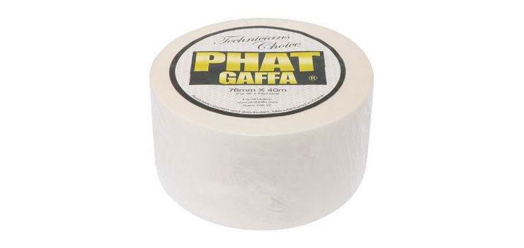 76mm x 40m White Phat-Gaffa Tape