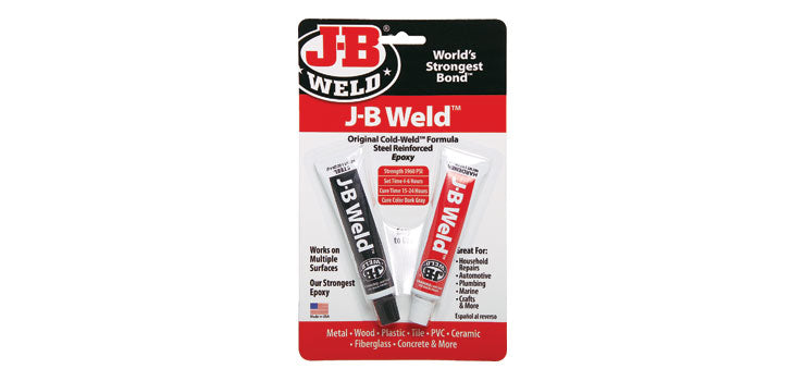 JB Weld High Strength Metal Filled Epoxy Adhesive