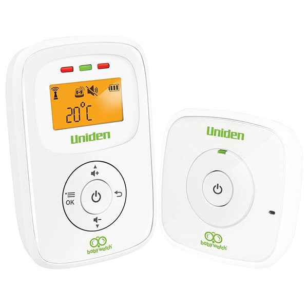 UNIDEN Digital Wireless Baby Audio Monitor with Room Temperature BW130