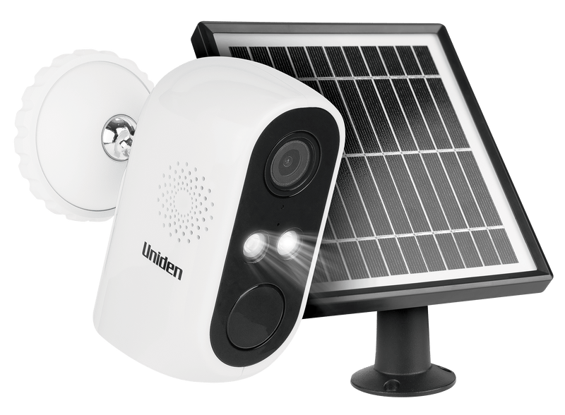 Uniden Guardian App Cam SX Smart security WiFi Camera and Spotlight with Solar Panel APPCAMSXKIT