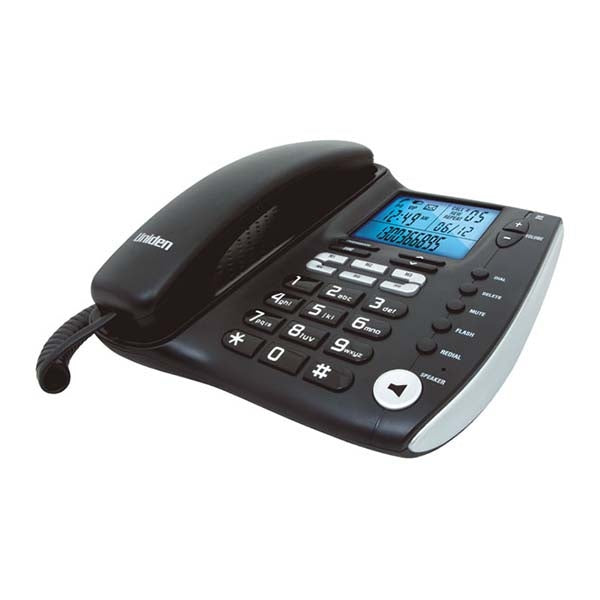 UNIDEN Corded Phone with Advanced LCD and Caller ID Display FP1200