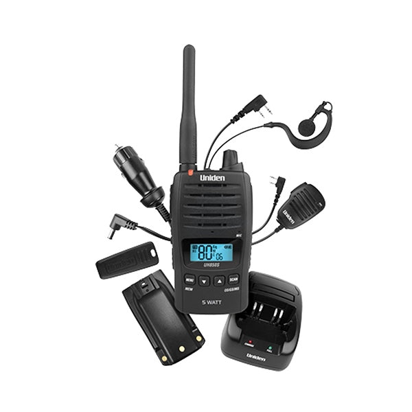 UNIDEN Rugged 5W UHF CB Handheld Radio UH850S