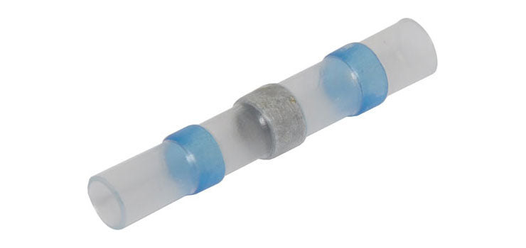 Solder Sleeve Heatshrink Blue Tube Pk6