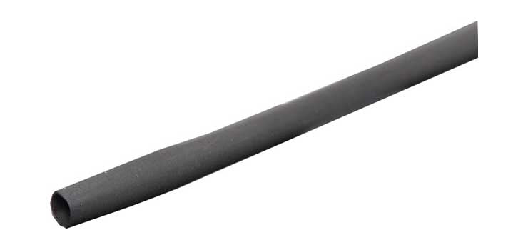 Black 2.4mm Heat Shrink Tubing 1.2m Length