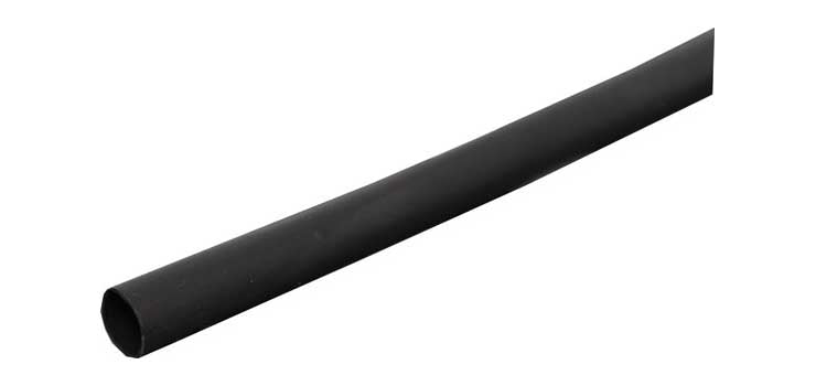 Black 5mm Heat Shrink Tubing 1.2m Length