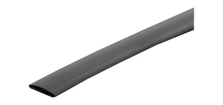 Black 10mm Heat Shrink Tubing 1.2m Length