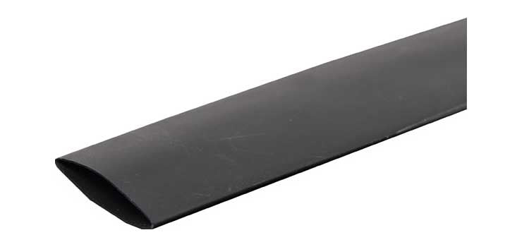 Black 20mm Heat Shrink Tubing 1.2m Length