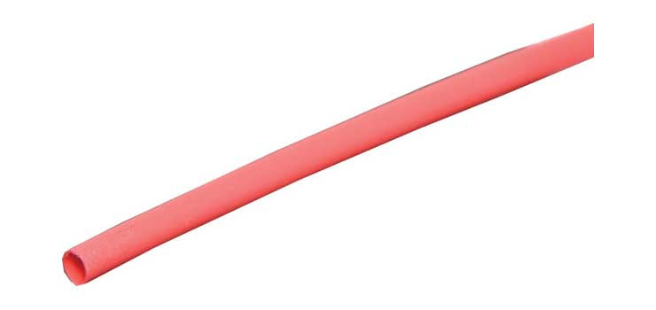 Red 2.4mm Heat Shrink Tubing 1.2m Length