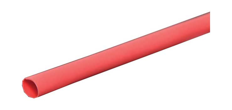 Red 6mm Heat Shrink Tubing 1.2mLength