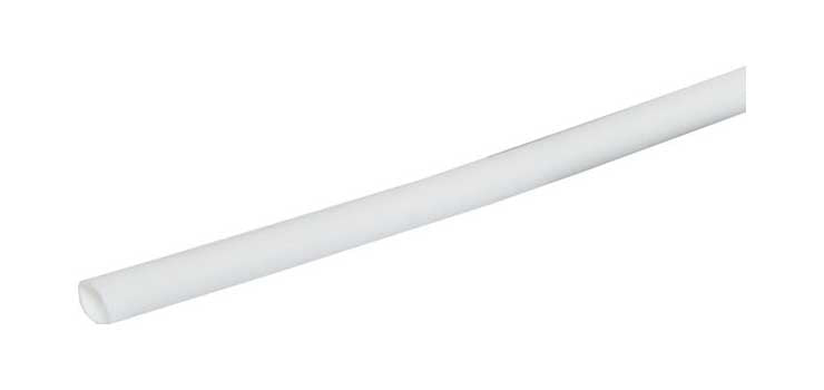 White 1.5mm Heat Shrink Tubing 1.2m Length