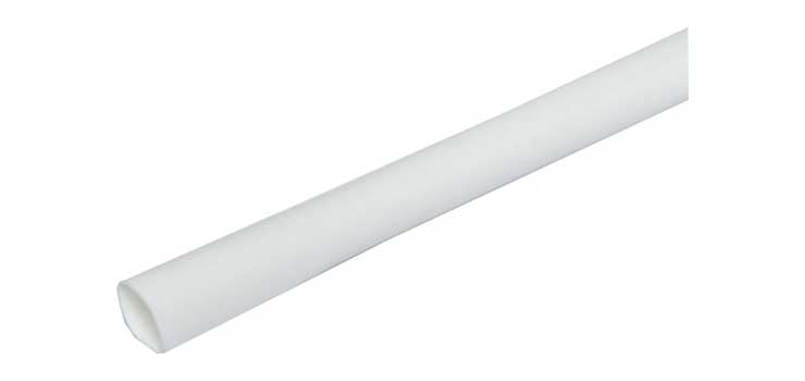 White 5mm Heat Shrink Tubing 1.2m Length