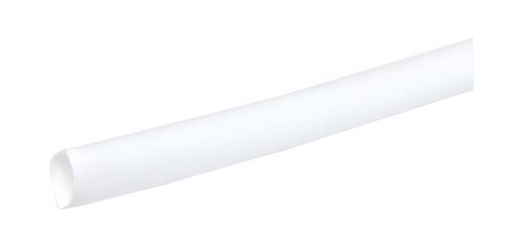 White 6mm Heat Shrink Tubing 1.2m Length