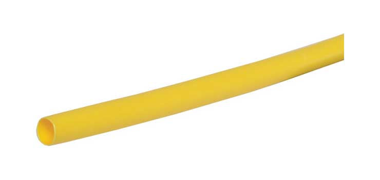 Yellow 5mm Heat Shrink Tubing 1.2m Length