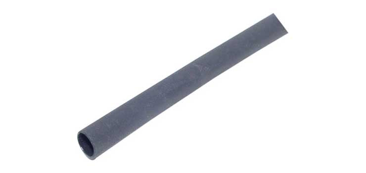 Black 3mm Adhesive Heat Shrink Tubing 1.2m Length