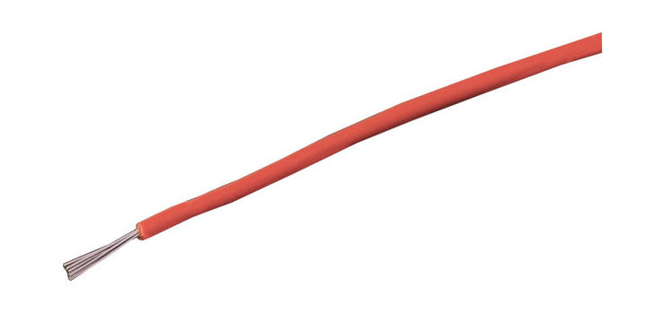 26AWG Red Tinned Light Duty Hook Up Cable