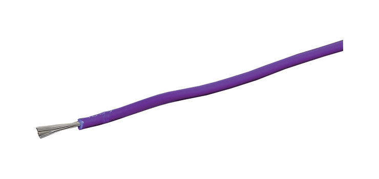 21AWG Purple Tinned Medium Duty Hook Up Cable