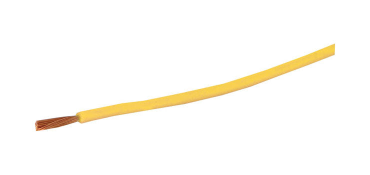 18AWG Yellow Silicon High Temperature Hook Up Cable