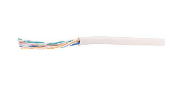 Grey Cat5e UTP Ethernet Data Cable