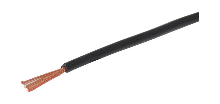 2 Core Black Twin Audio Shielded Cable