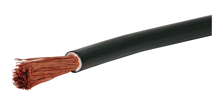 6AWG 120A Black Power Cable 30m Roll