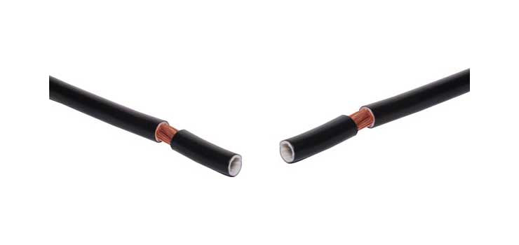 287/0.30 Black 160A 300mm Power Cable