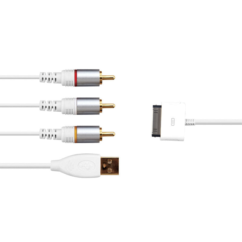 Audio Video Cable for iPod, iTouch, or iPhone WC7698