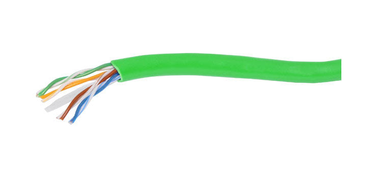 Green Cat6 U/UTP LAN Data Cable