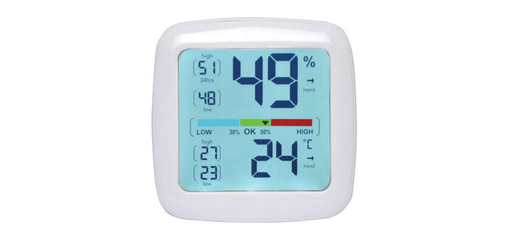 Desk Thermometer/Hygrometer Monitor