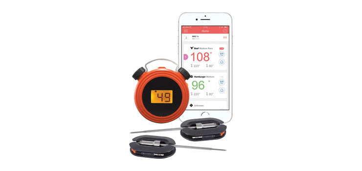 EasyBBQ Dual Probe Bluetooth Barbecue Thermometer