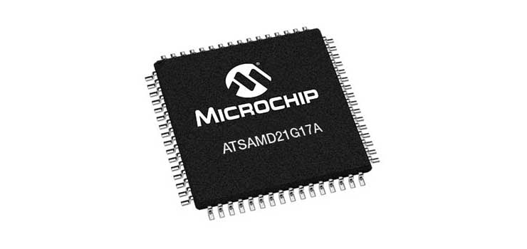 Microchip ATSAMD21G17 Microcontroller 48 Pin TQFP