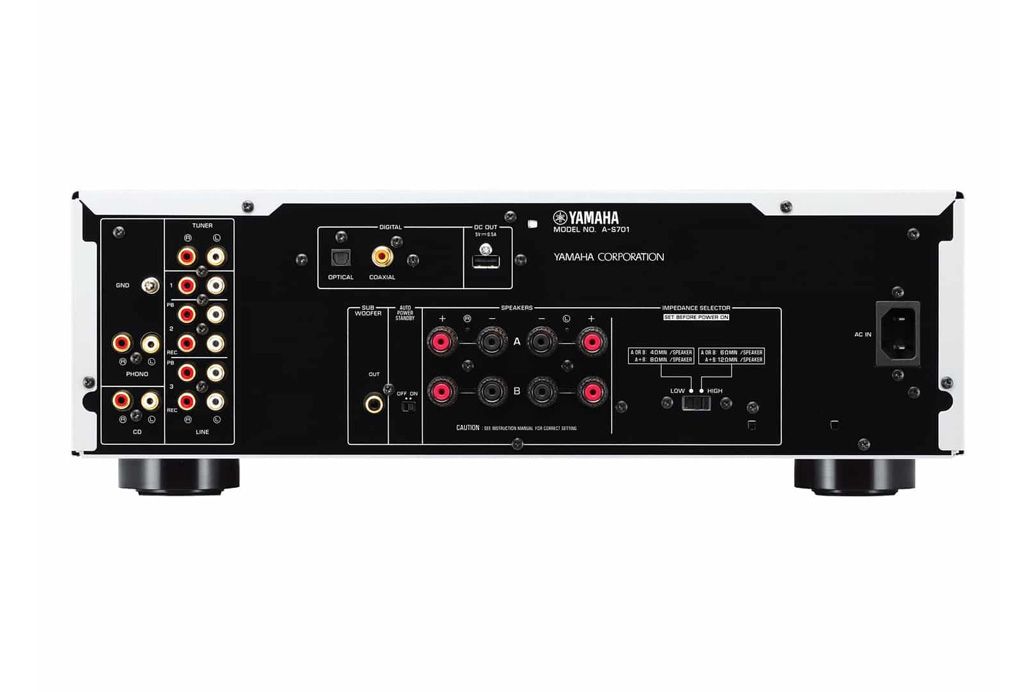 Yamaha Stereo Amplifier 2x100W Optical/Coax Digital A-S701B2