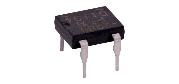 DI104 400V 1A Plastic DIL Bridge Rectifier