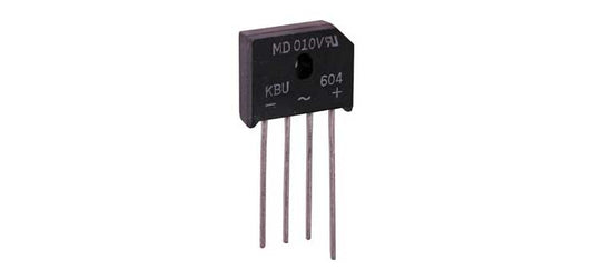 KBU604 400V 6A Plastic Bridge Rectifier