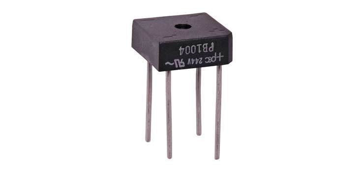 PW04 400V 6A Plastic Bridge Rectifier