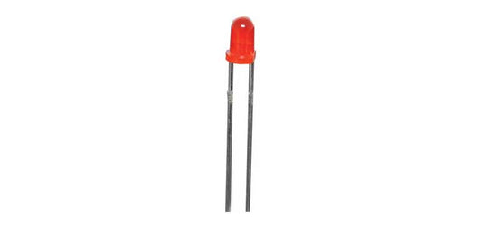 Red 2mcd 3mm LED